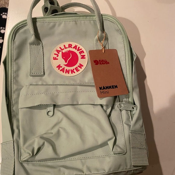 fjallraven kanken mini backpack mint Knken  Fjllrven SEA Vinylon F is a fabric that continues to prove its durable functionality Bag Van Kanken Backpack Fjallraven